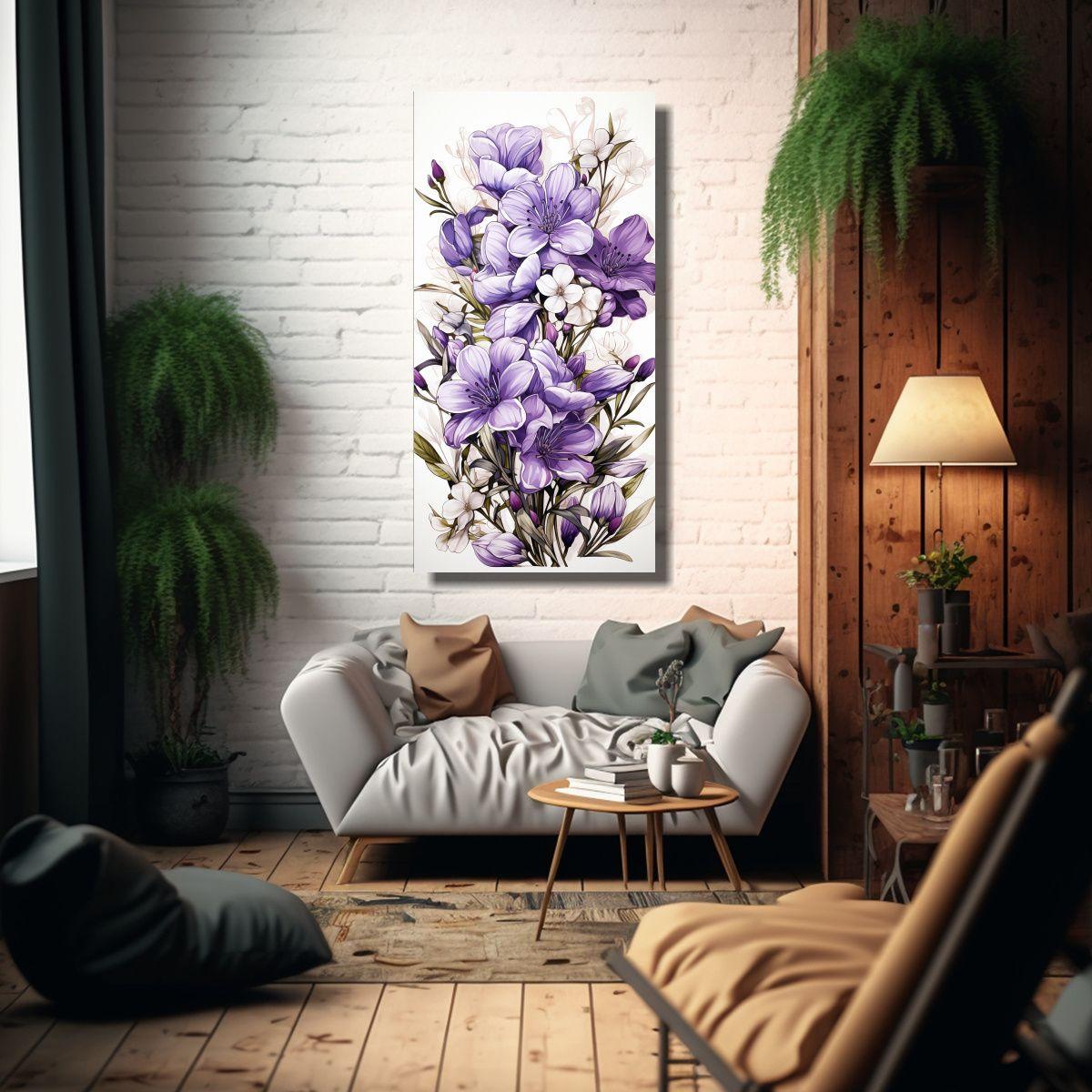 Pinturas Decorativas De Arte Moderno Temática 60x120cm-2