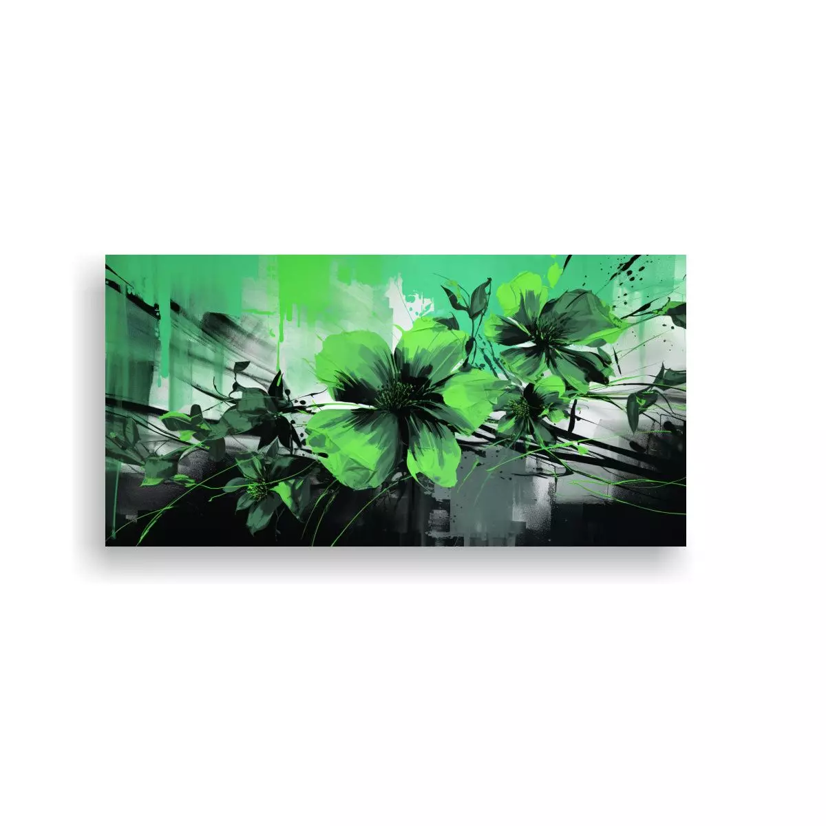 Pintura Decorativa Estilo Neonoir En Lienzo 100x50 Cm-0