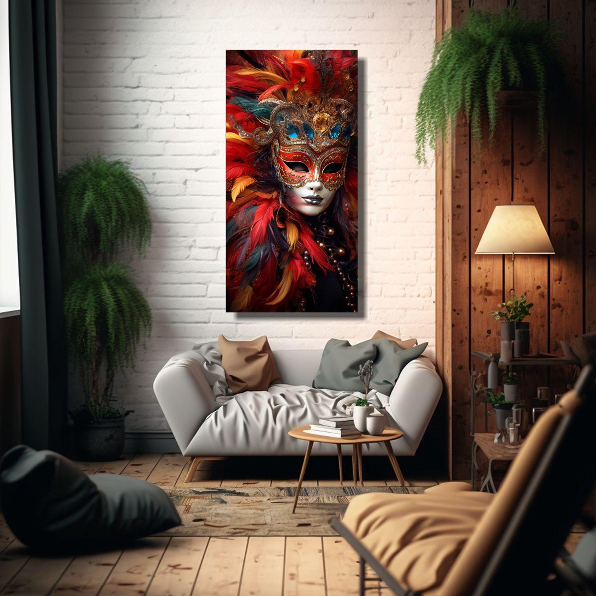 Cuadros De Decoración Con La Belleza Frenética 30x60cm-2