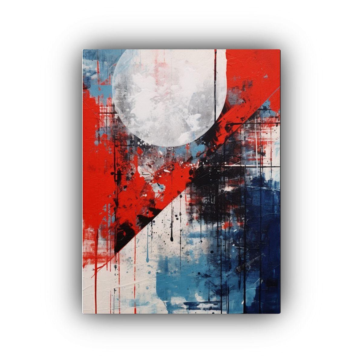 Pintura Lienzo Tela Moderna Estética Poética Y 50x65cm-0