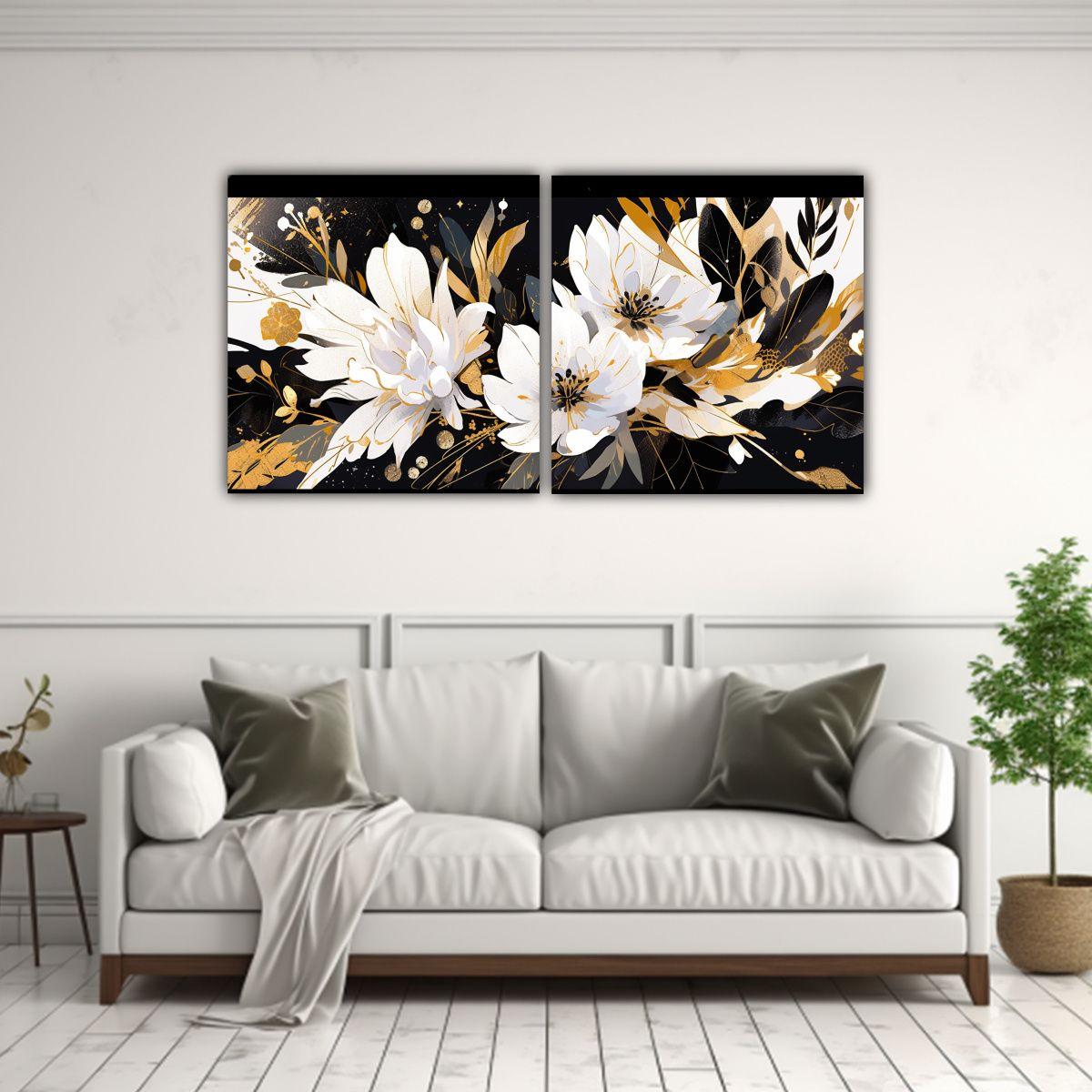 Pintura Decorativa En Lienzo Inspiración 60x30 Cm-2