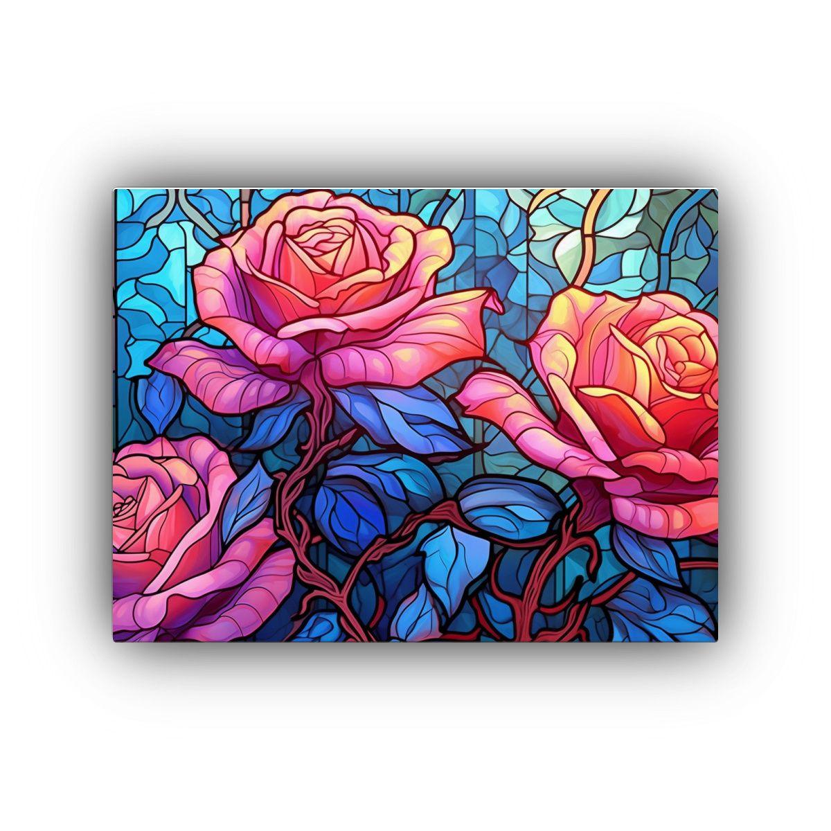 Pinturas De Decoración De Arte Conceptual Llamativo Con Vid 75x50cm-0