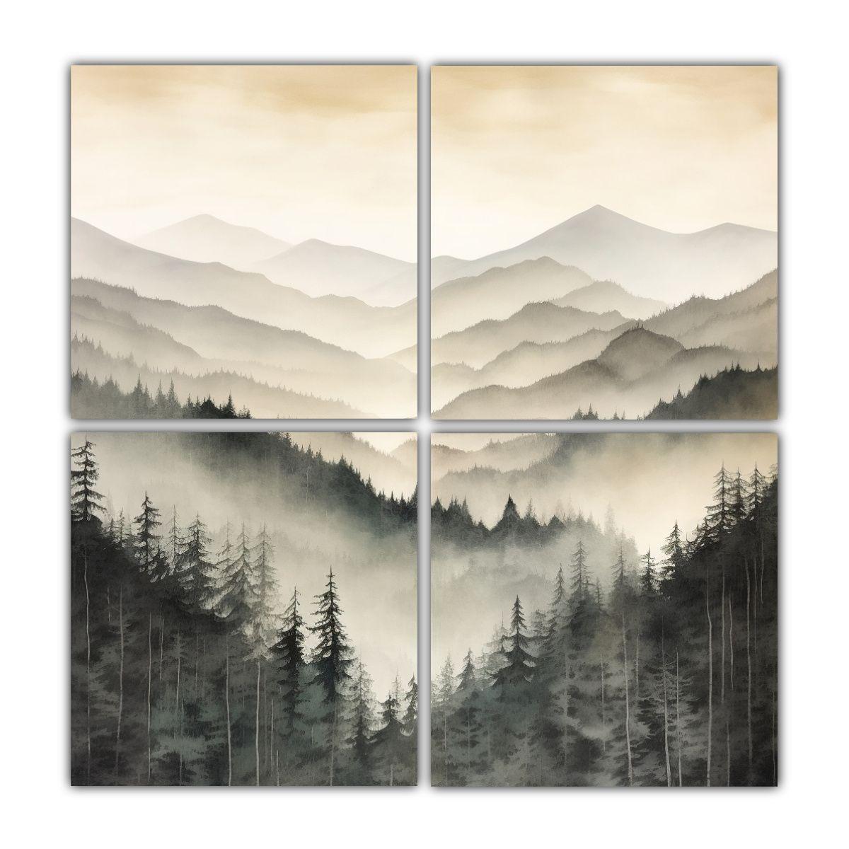 Pinturas Decorativas Del Movimiento Surrealista 80x80 Cm-0