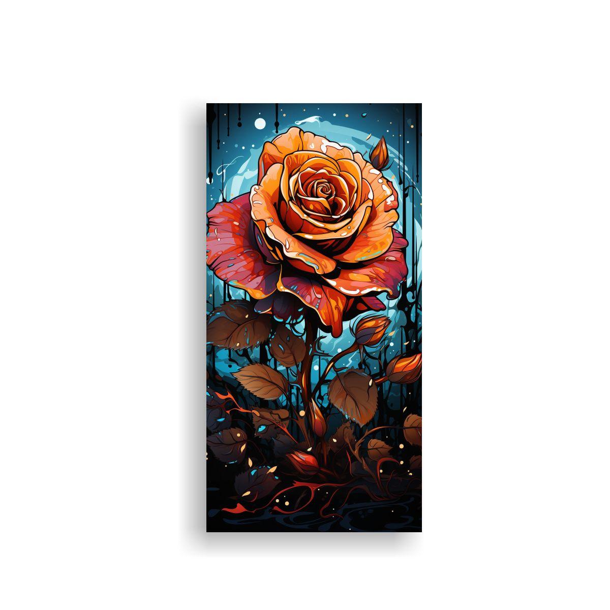 Pintura Decorativa Estilo Graffiti Canva 80x160cm-0
