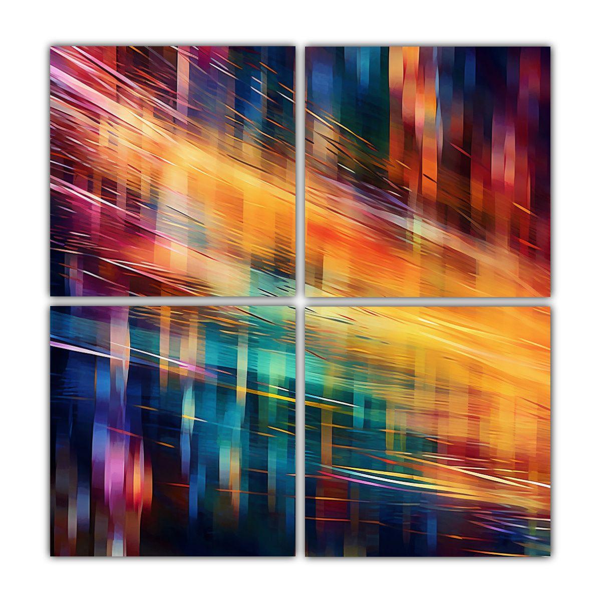 Pinturas Decorativas Modernas Abstractas, Estilo 80x80 Cm-0