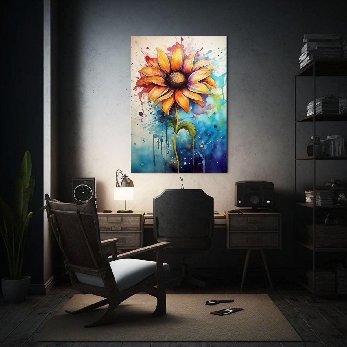 Pinturas Decorativas Inspiradoras Estilo Acuarela 20x30cm-2