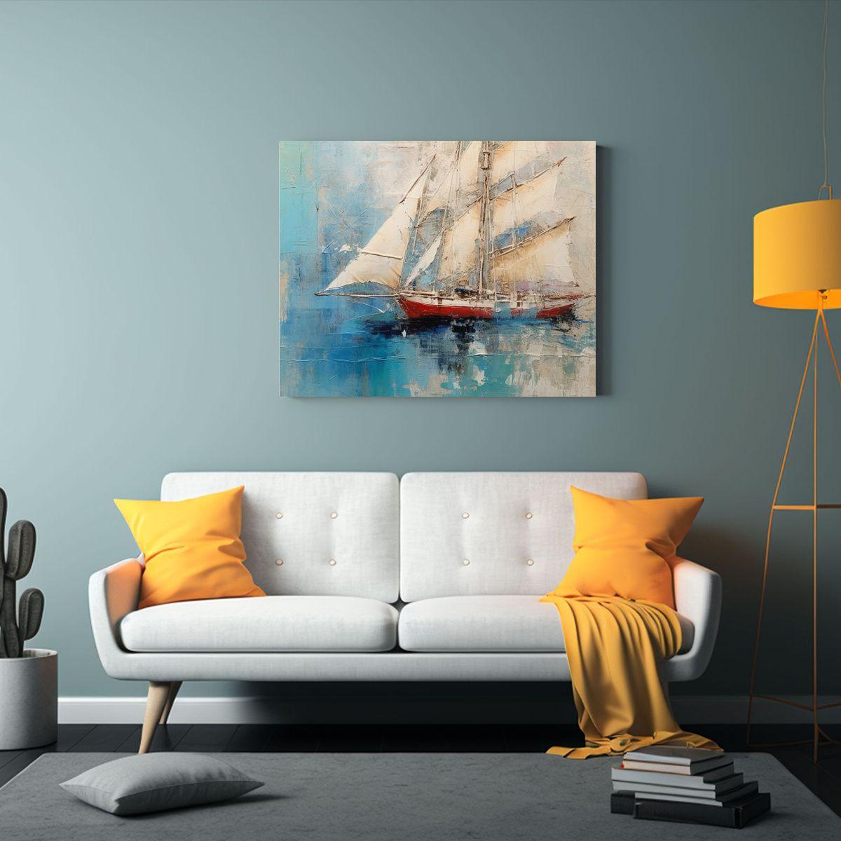Lienzo Cuadro Abstracta Expresionista Simbólica Reveladora  90x60cm-2