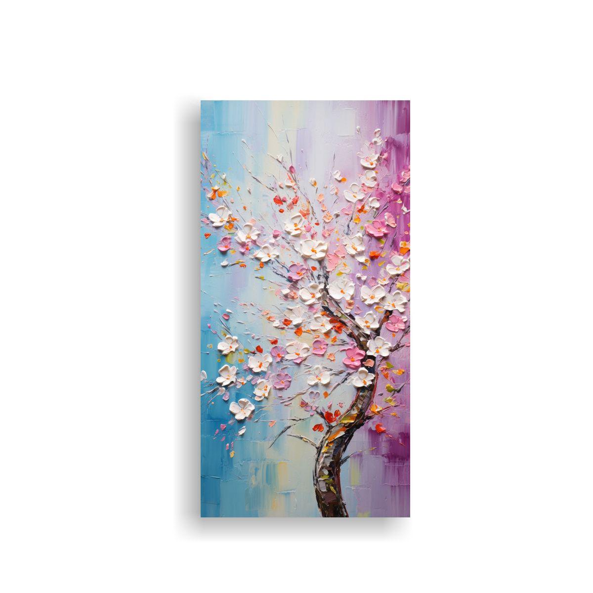 Pintura Lienzo Movimiento Época Colores 50x100cm-0