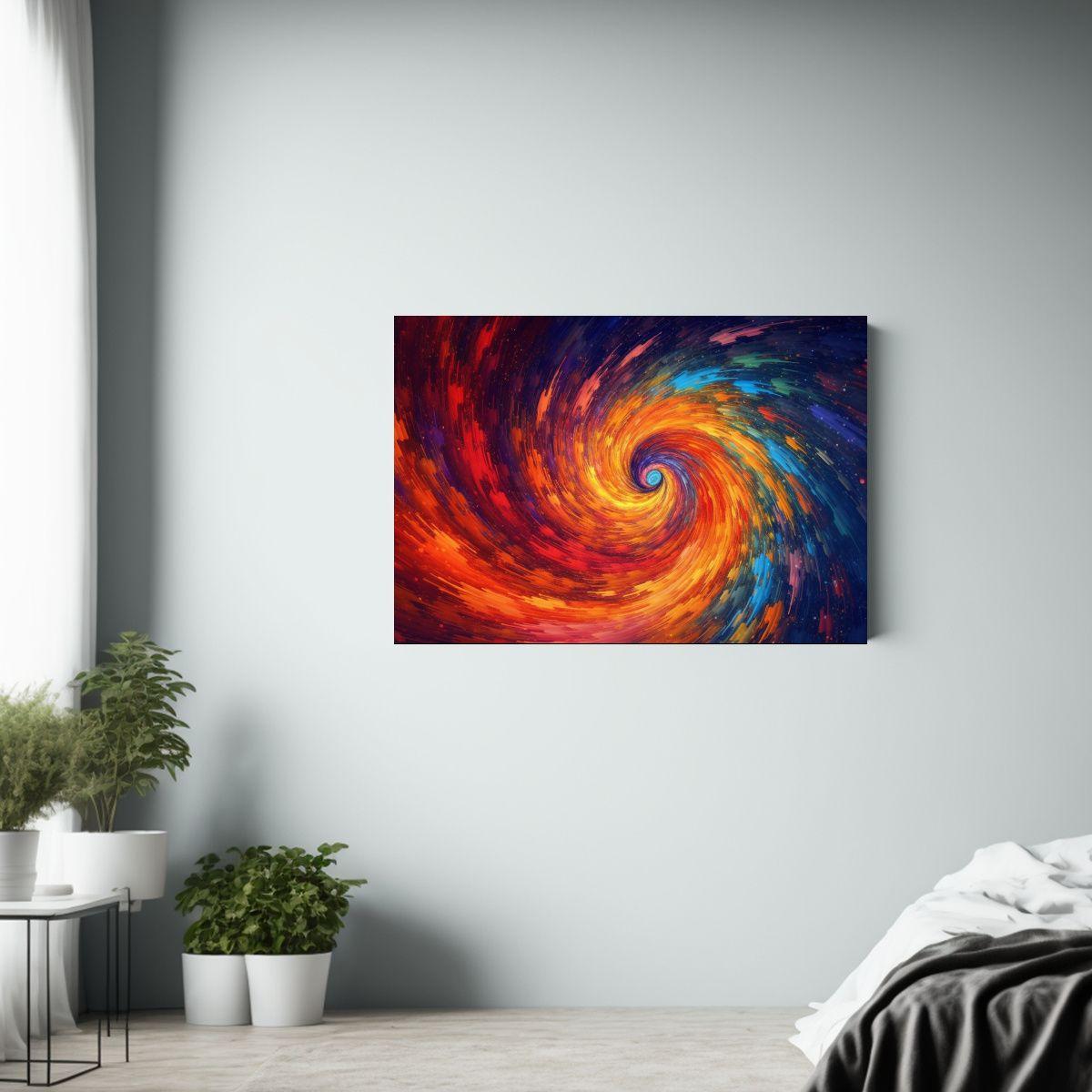 Cuadro Ambiente Misterioso Con Hipnótico Misterio Y Vibrant 30x20cm-2