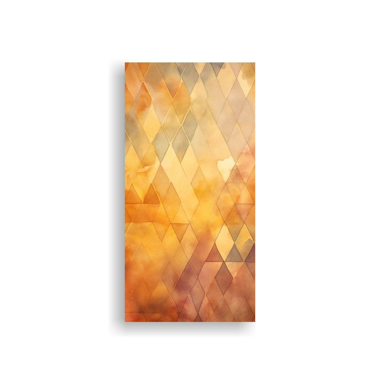 Papel Acuarela En Bastidor Vintage Con Fondo 70x140cm-0