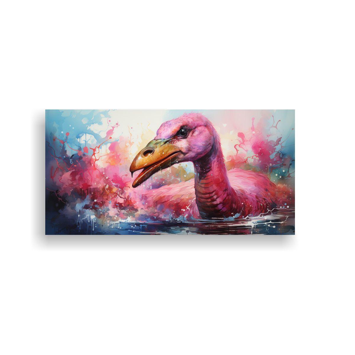 Arte Minimalista: Monstruo De Loch Ness En 100x50cm-0
