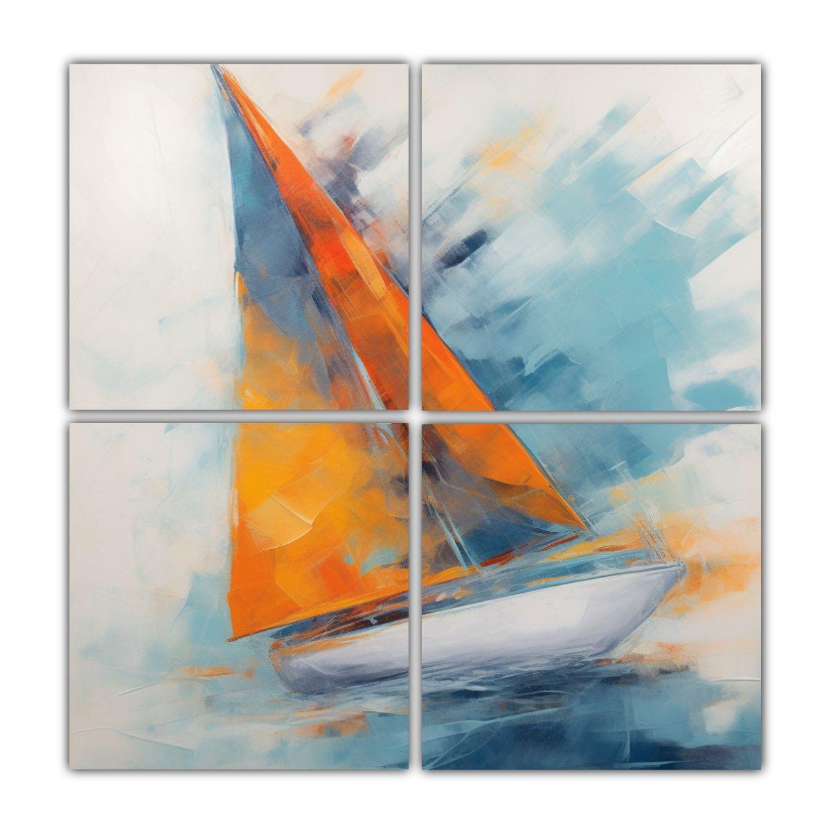 Cuadros Abstractos De Alta Calidad: Envisiona Una 120x120 Cm-0