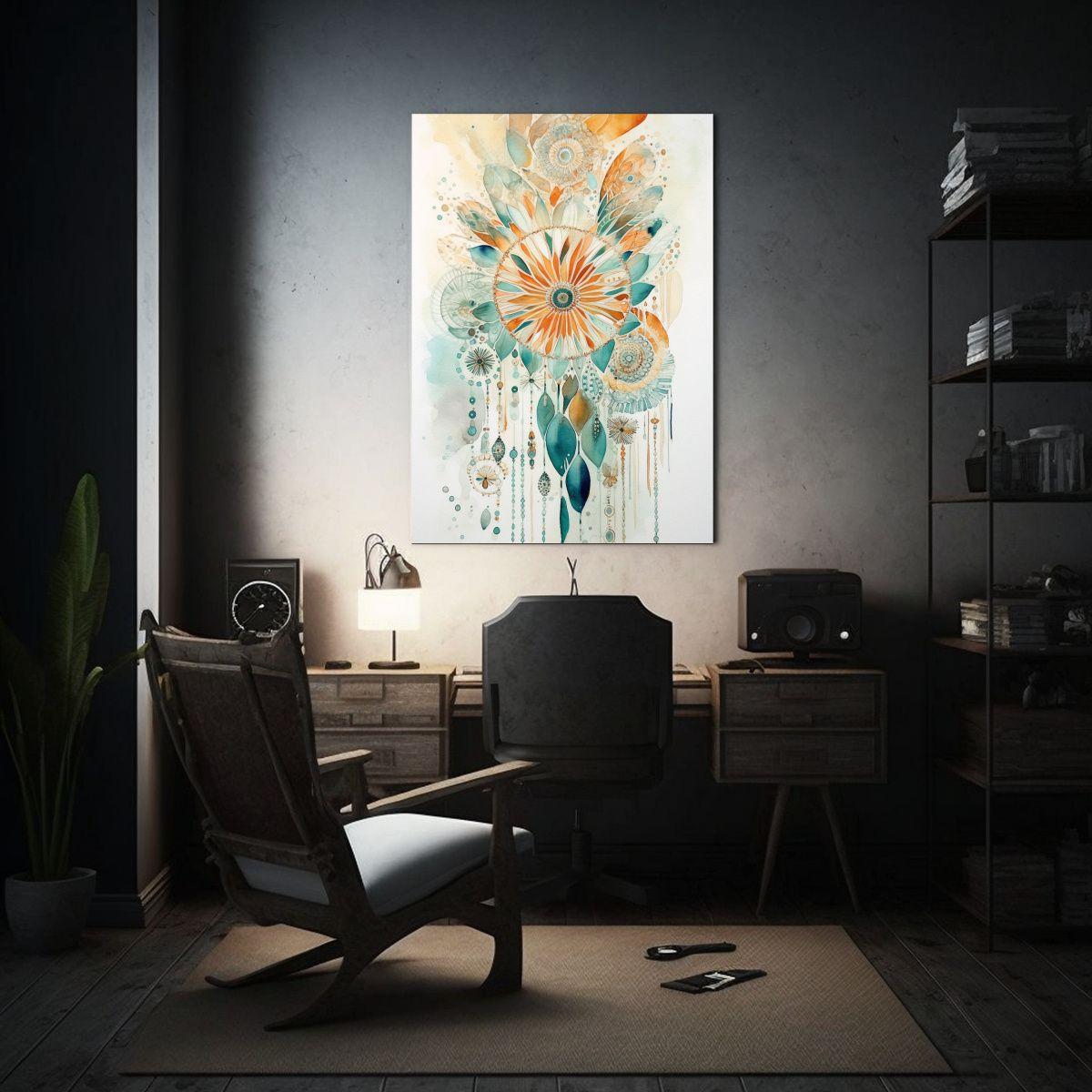 Cuadros De Decoración Interior Estilo Boho 50x65cm-2
