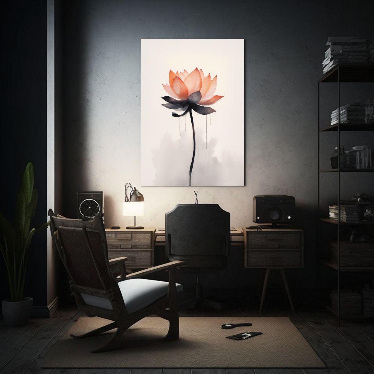 Pintura Minimalista De Un Lote Elegante Y único 20x30cm-2