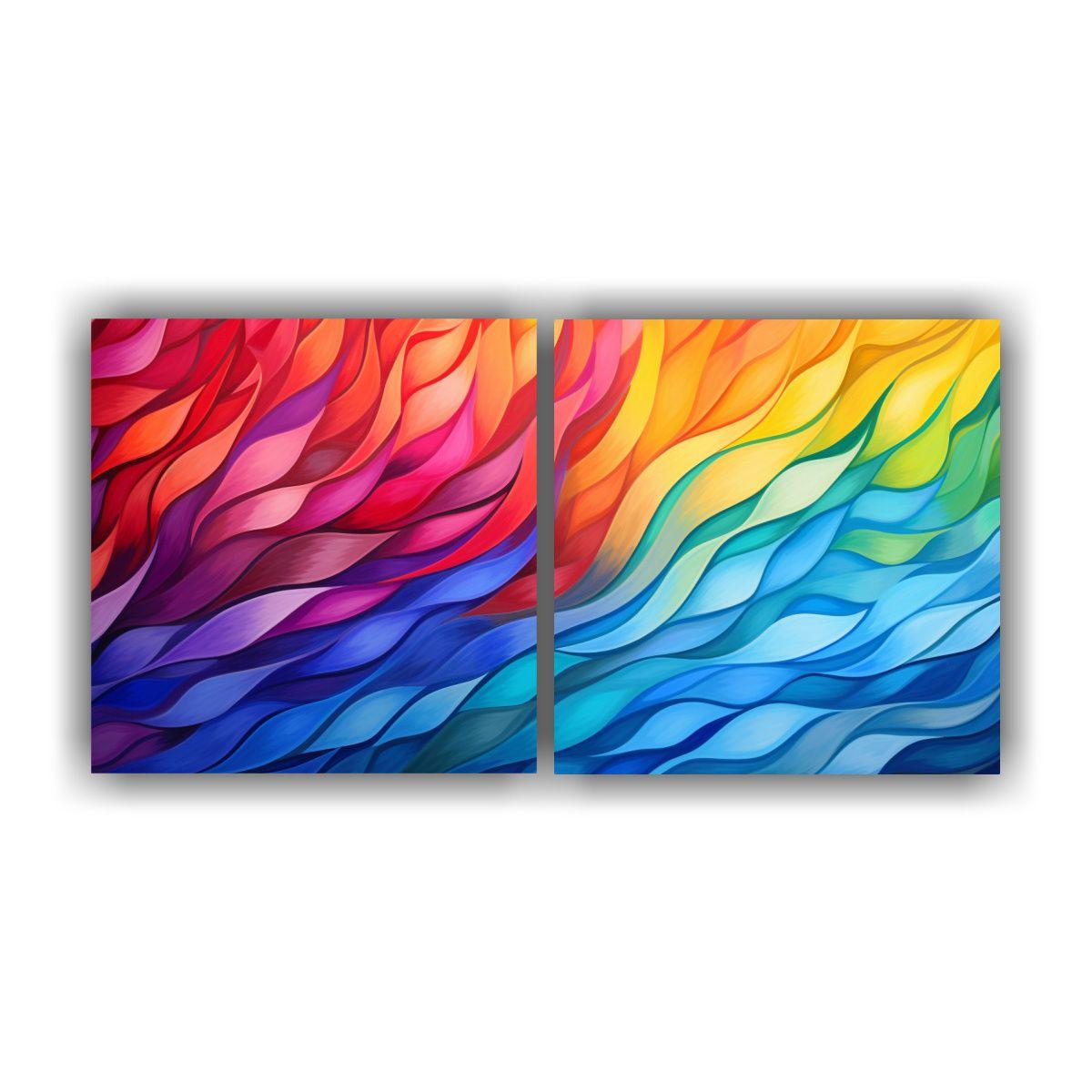 Pinturas Decorativas Abstractas De Patrones 80x40 Cm-0