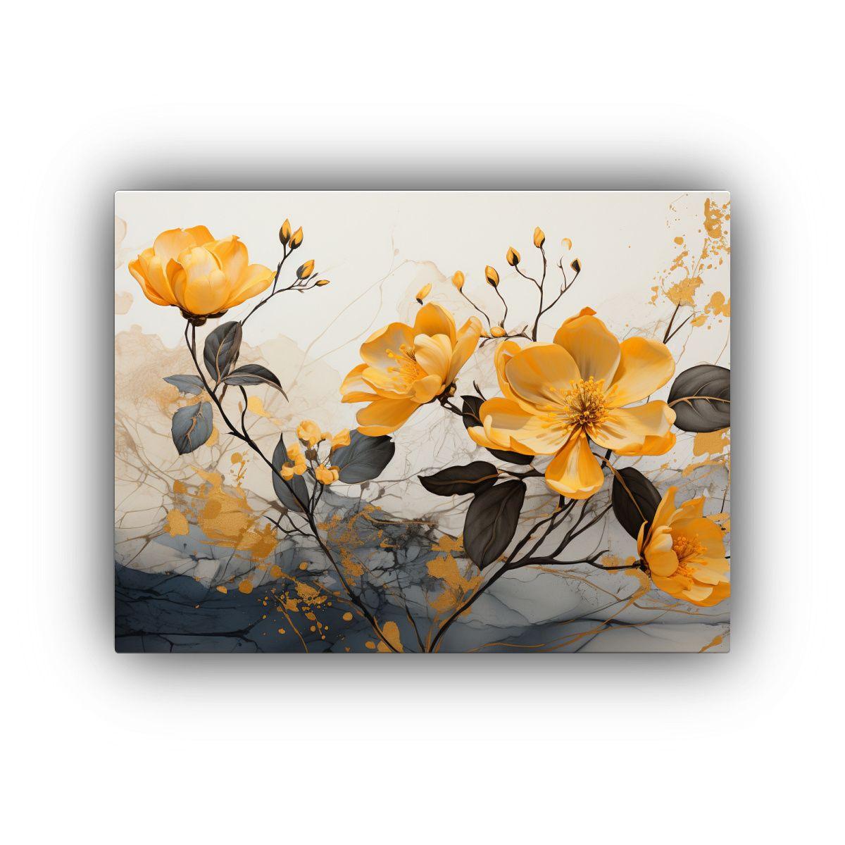 Cuadro Impreso Época Árbol De Mango En Tonos 45x30cm-0