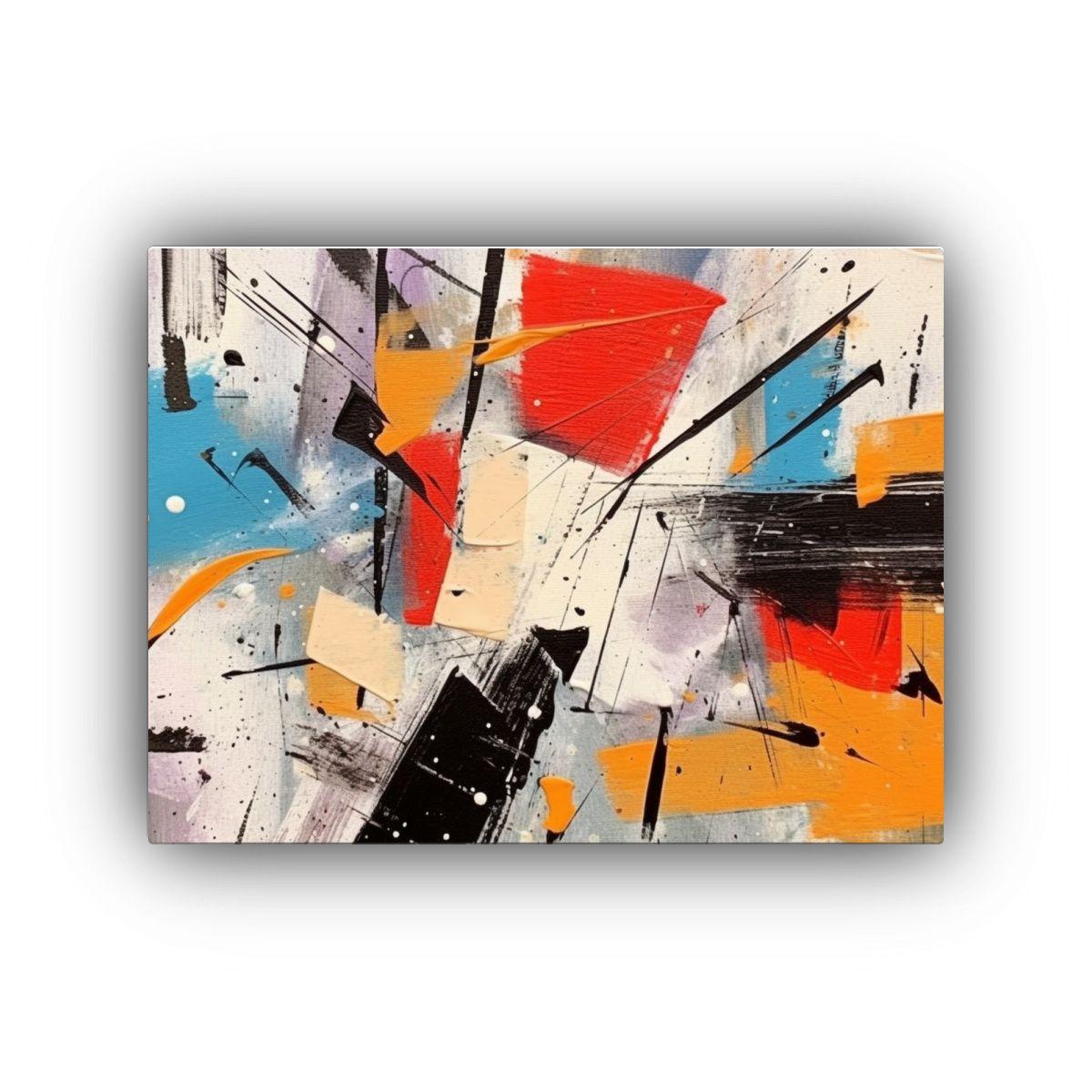 Cuadros Abstractos De Alta Calidad Para Decorar Paredes Con  75x50cm-0