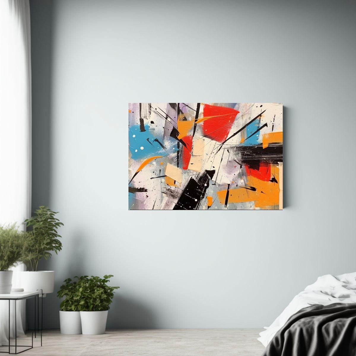 Cuadros Abstractos De Alta Calidad Para Decorar Paredes Con  75x50cm-2