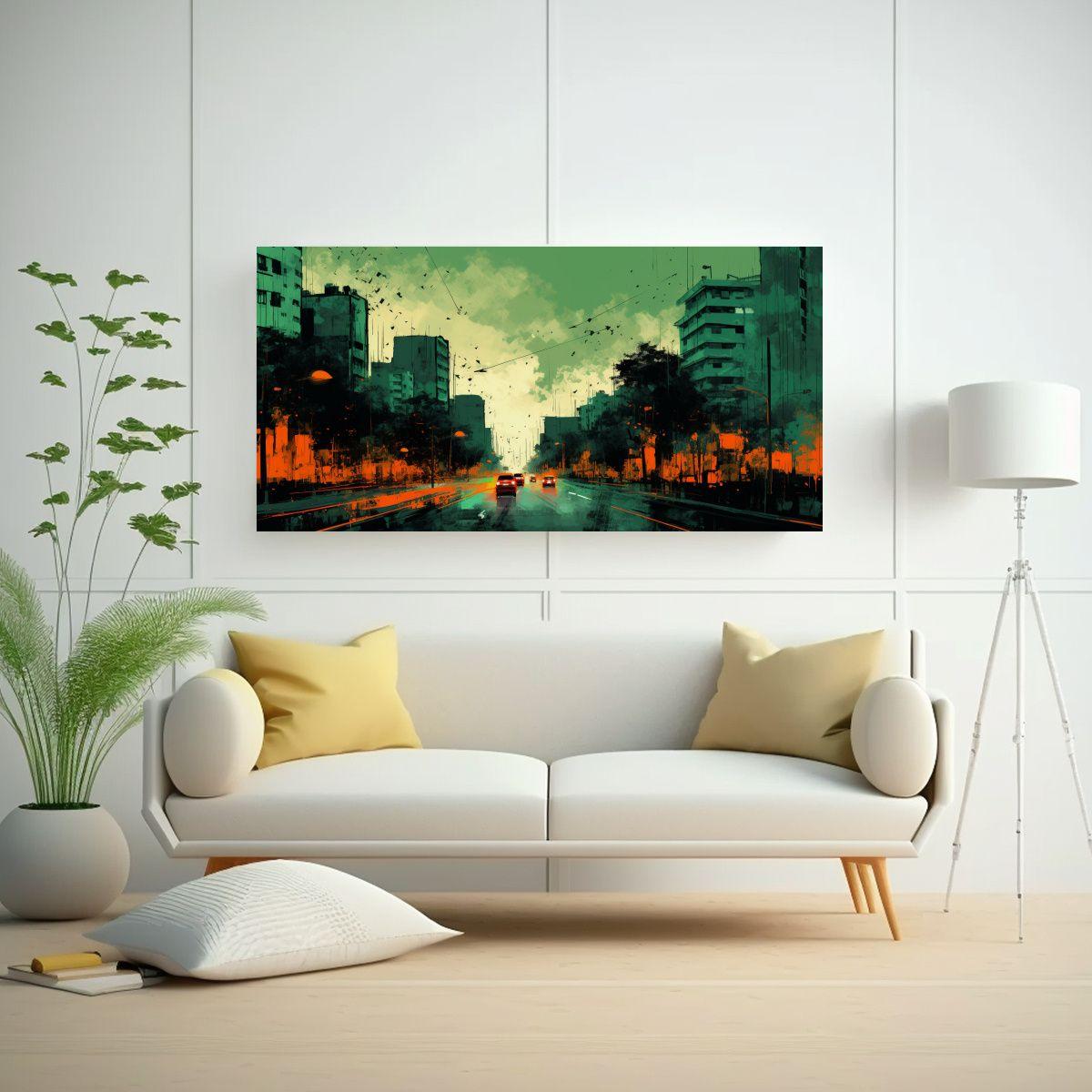 Pinturas Decorativas Conceptuales De Arte Fino En  160x80cm-2