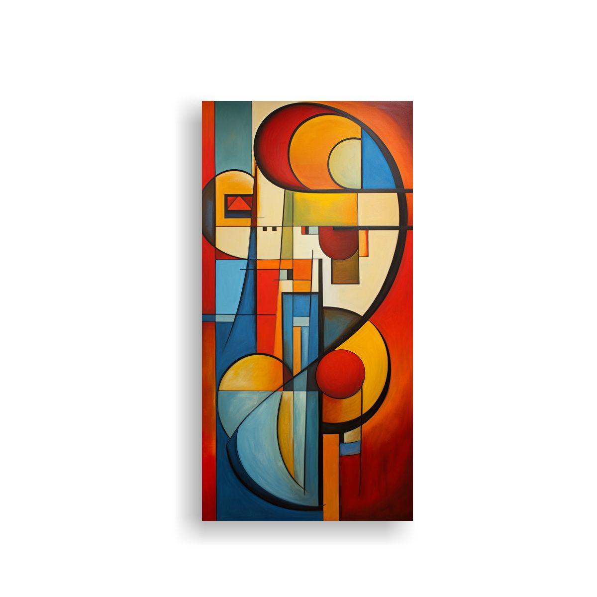 Pinturas Decorativas De Arte Abstracto Temático 20x40cm-0