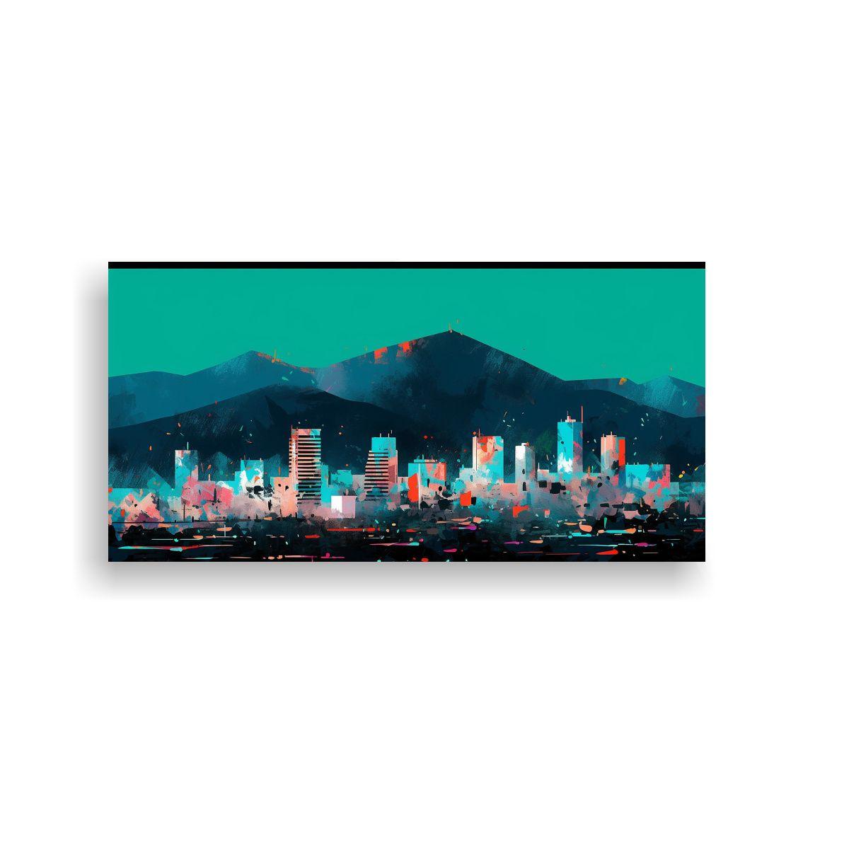 Pinturas Decorativas En Santiago De Chile: Armoní 100x50cm-0