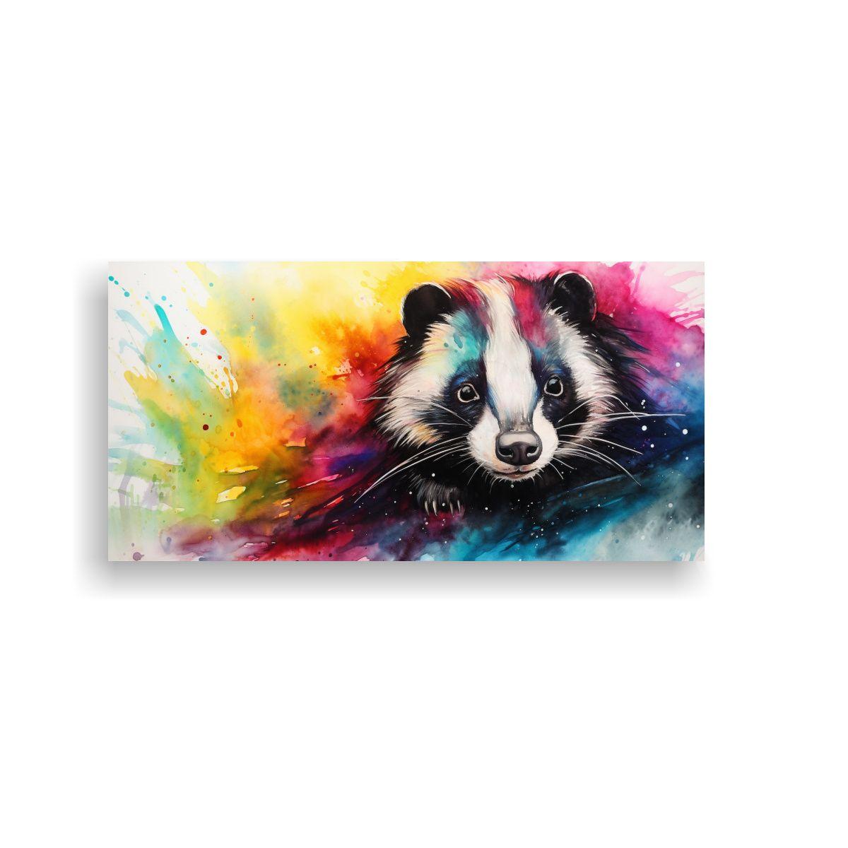 Cuadro Horizontal Sensibilidad Artística Skunk 160x80cm-0