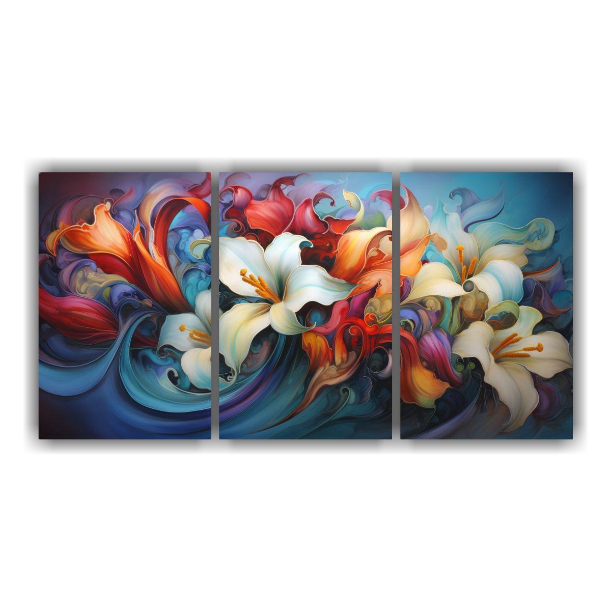 Pinturas Abstractas Modernas De Alta Calidad Con 150x75 Cm-0