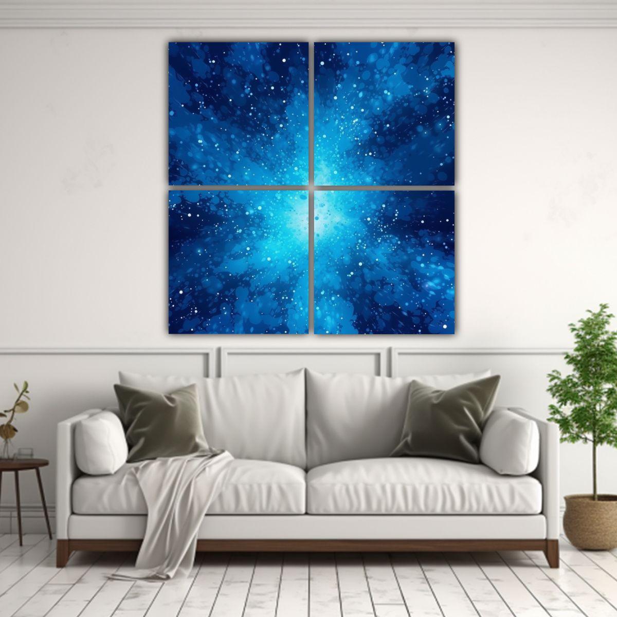 Cuadros Celestiales Brillantes Para Decoración 60x60 Cm-2