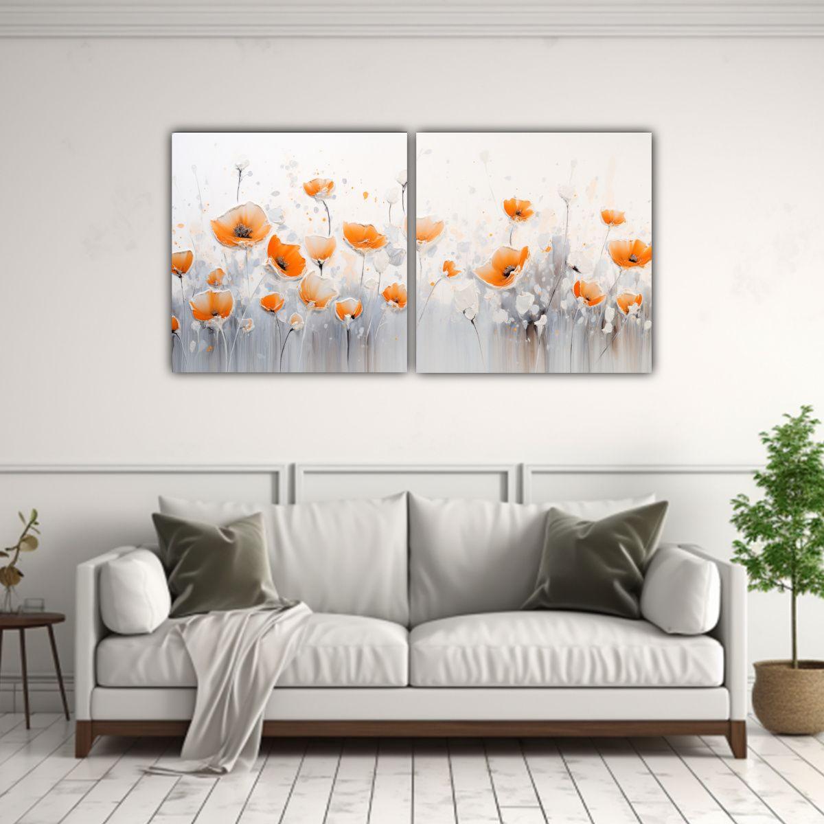 Cuadro De Tela Cuadro Belleza En Acrílico 160x80 Cm-2