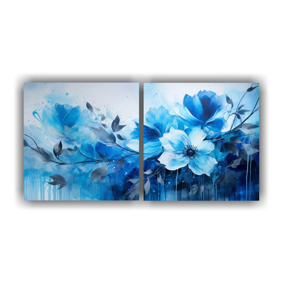 Artes De Pared Estilo Mediano Brush Neonoir 80x40 Cm-0