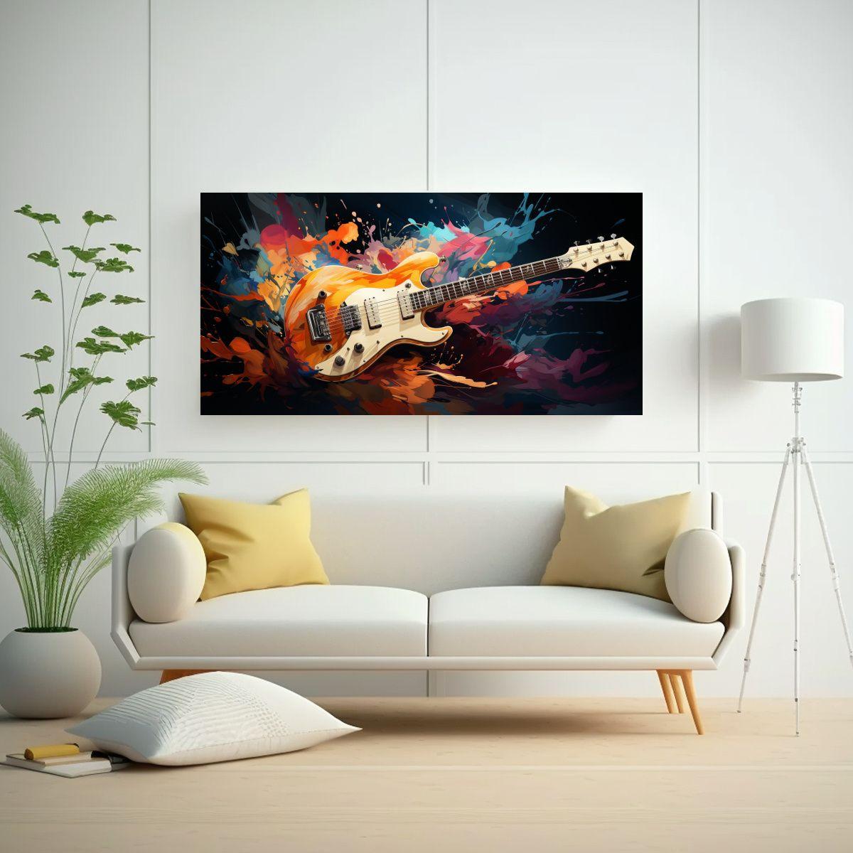 Arte Movimiento Elegancia: Bajo En Colores 60x30cm-2