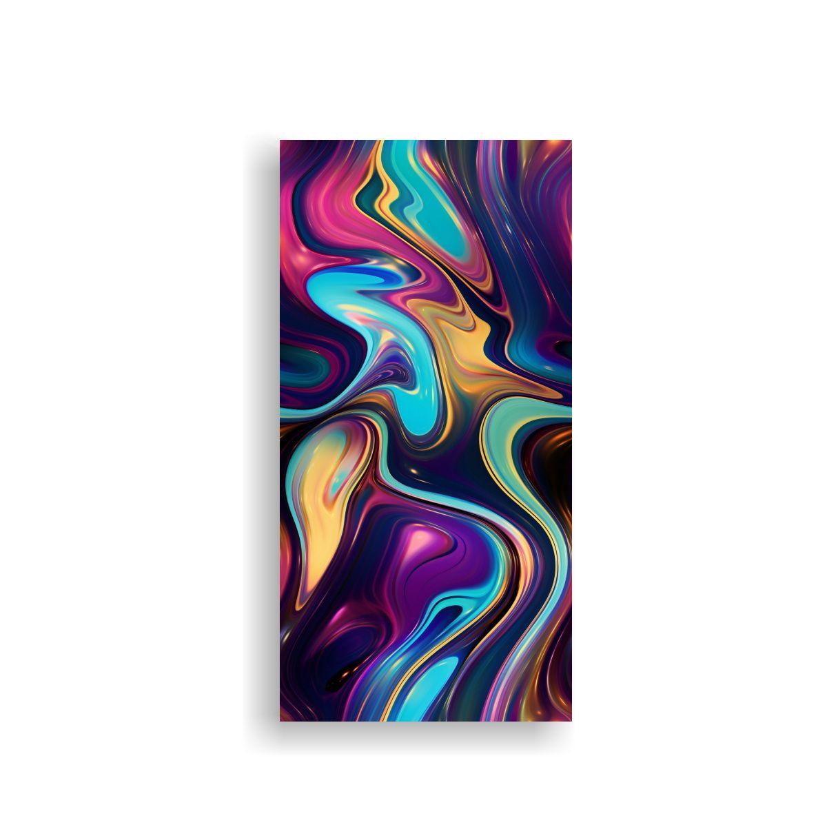 Cuadro Decorativo Con Forma Elíptica Llena De 20x40cm-0