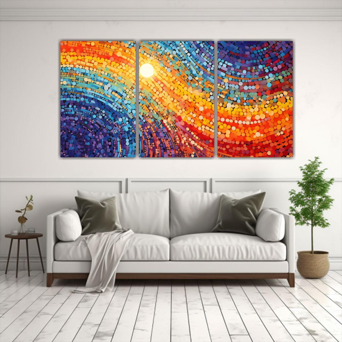 Pinturas Decorativas Estilo Vintage, Fusión 90x45 Cm-2