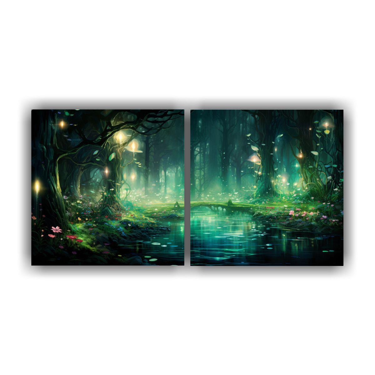 Cuadro Abstracto De Alta Resolución De Un Sueño 40x20 Cm-0