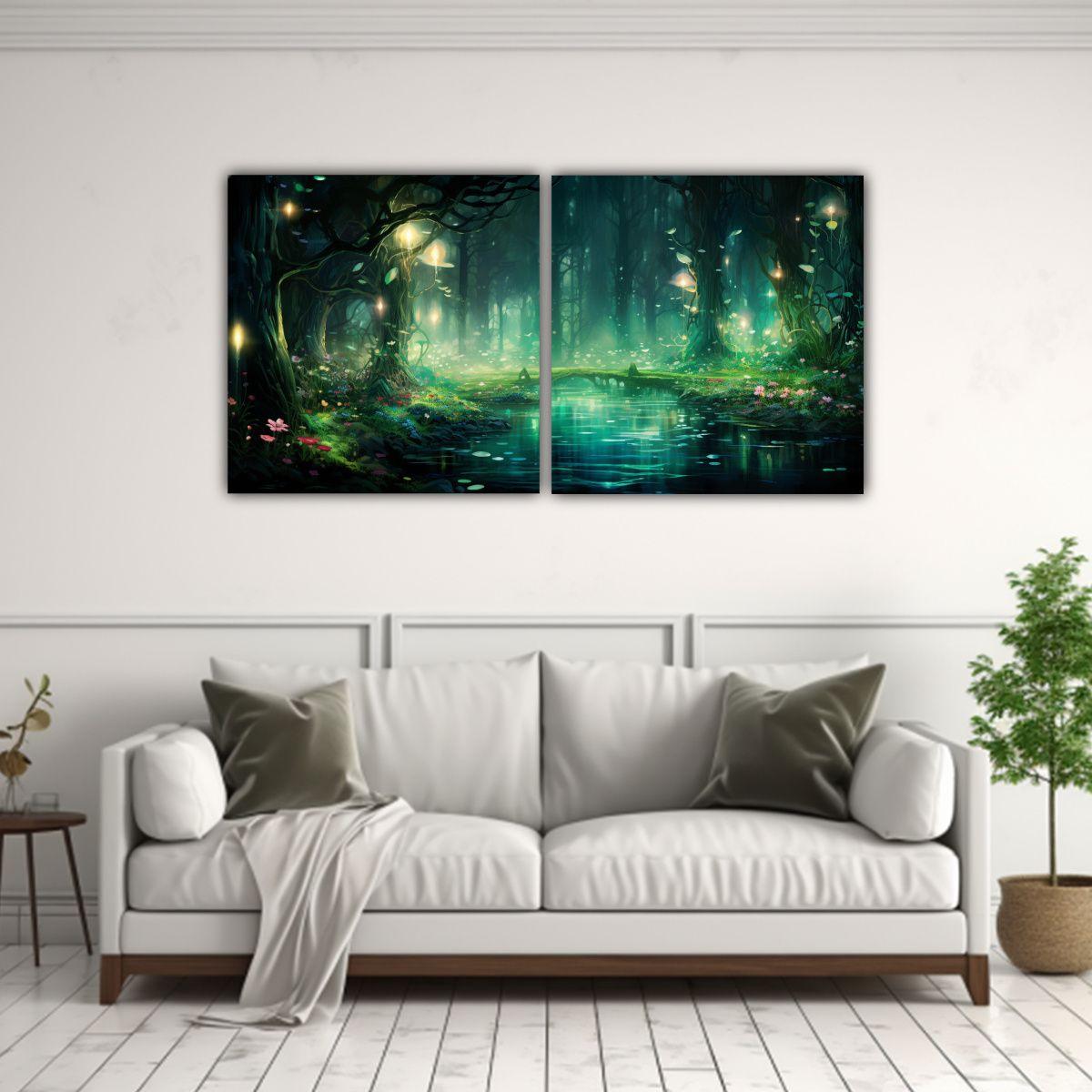 Cuadro Abstracto De Alta Resolución De Un Sueño 40x20 Cm-2