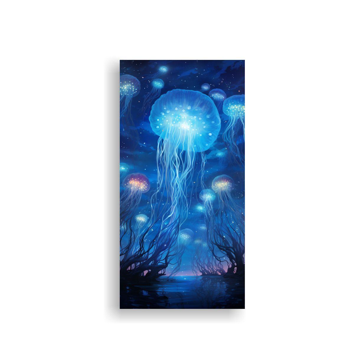 Pintura Decorativa Con Medusa, Estilo Minimalista  60x120cm-0