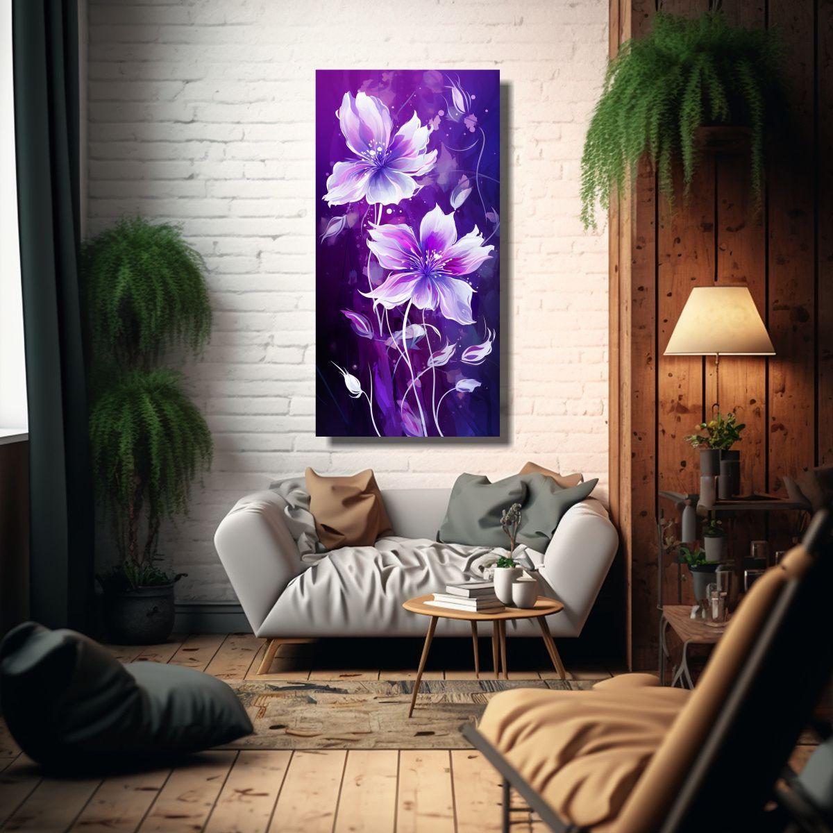 Diseño Mural Neonoir Con Pincel Medio 30x60cm-2