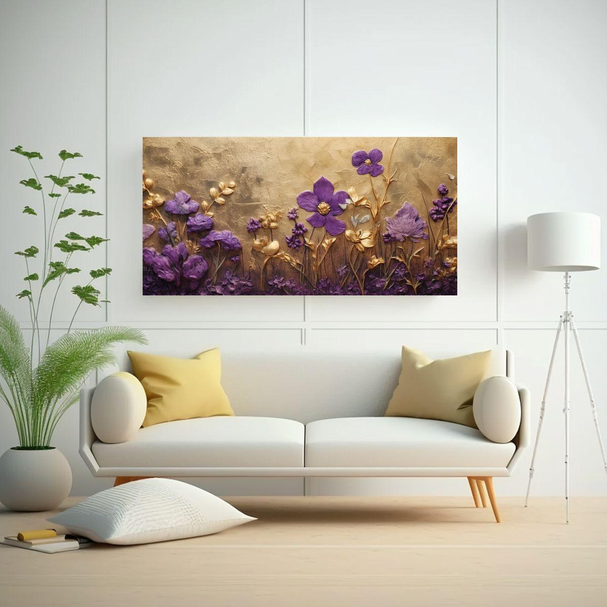 Obra Maestra De Pinturas Decorativas De Finas 120x60 Cm-2