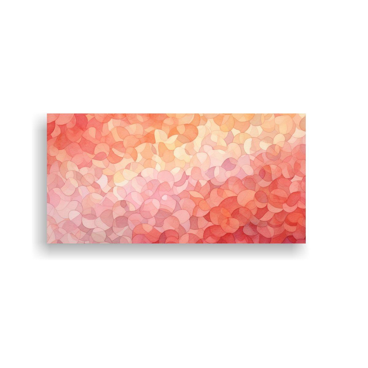 Obra Moderna En Acuarela: Delicado Vitalidad En 40x20 Cm-0