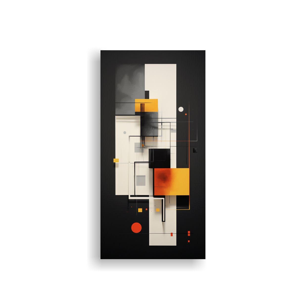 Cuadros Abstractos Modernos Con Expresividad 60x120cm-0