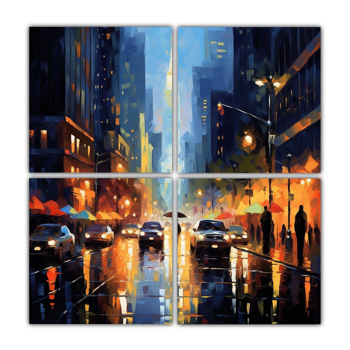 Cuadro Vintage Con Detalles Intrincados Estilo 200x200 Cm-0