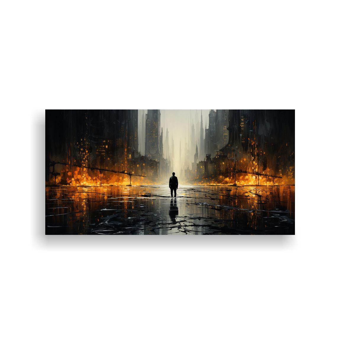 Pinturas Decorativas De Estilo Abstracto 40x20 Cm-0