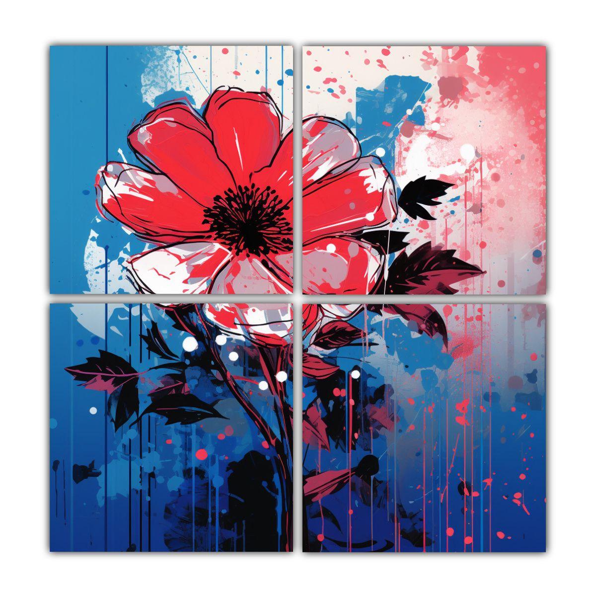 Pinturas Decorativas Con Temática De Vitalidad 120x120 Cm-0