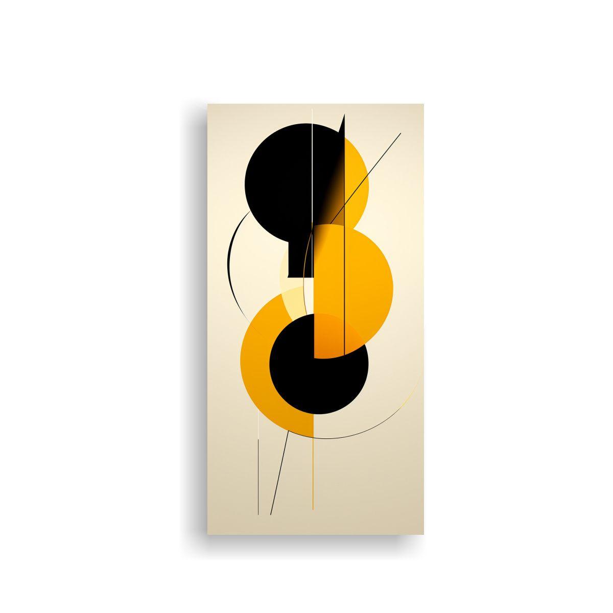 Arte Pared Decoración Abstracto Minimalista Con 60x120 Cm-0