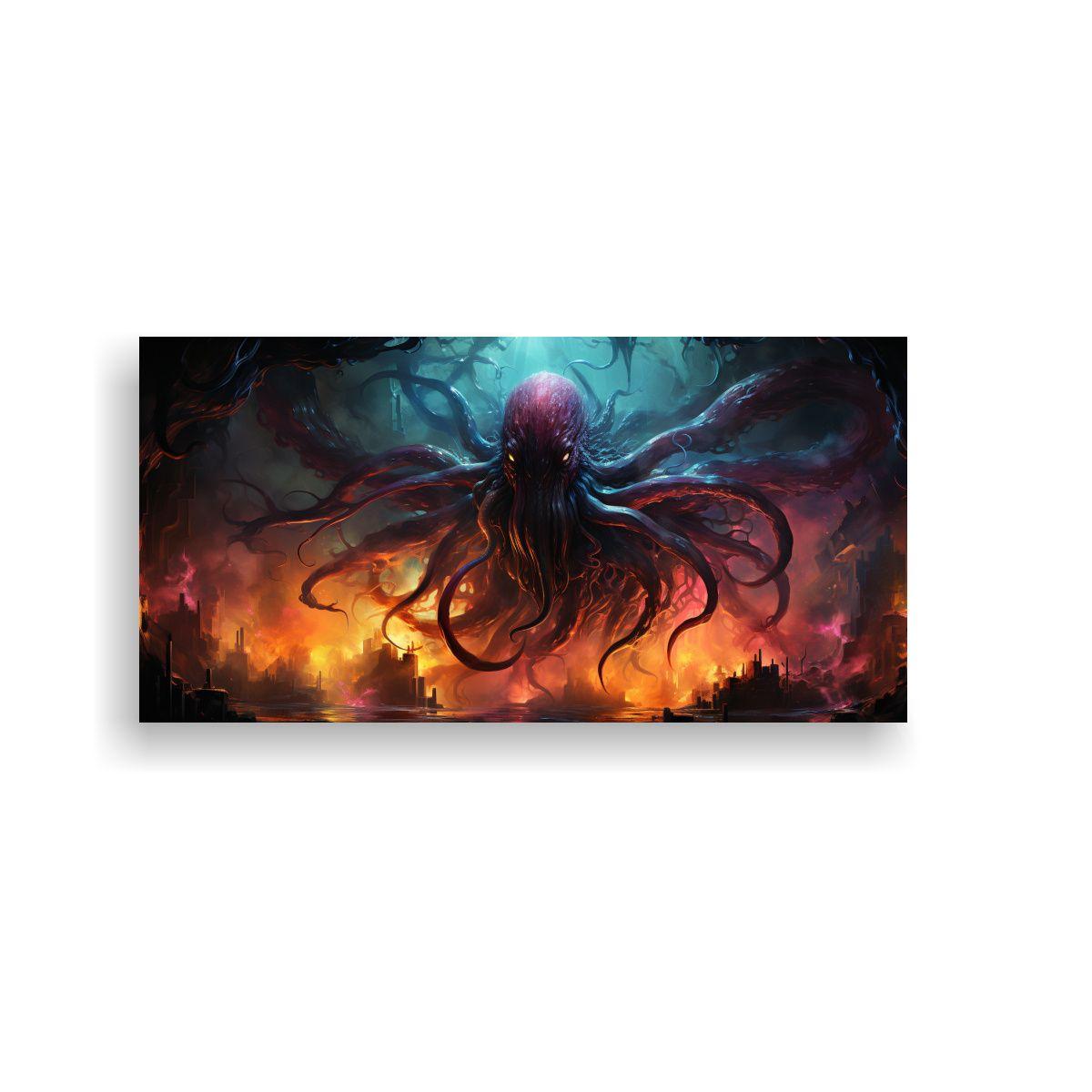 Pintura De Arte Expresión Para Cuarto Con Estilo 60x30cm-0