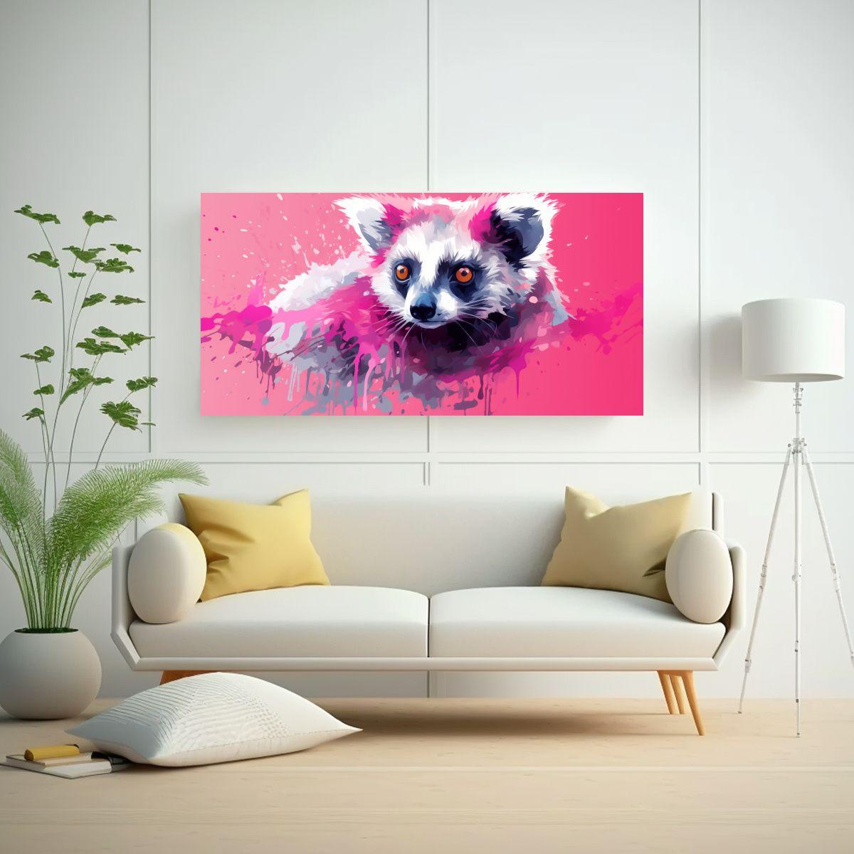 Pintura Decorativa De Vanguardia Enigmática De 60x30cm-2
