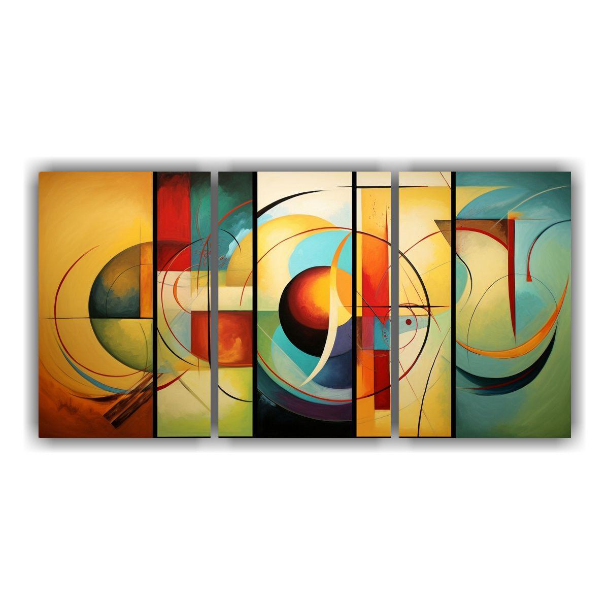 Cuadros Abstractos Para Decorar Con Estilo 240x120 Cm-0