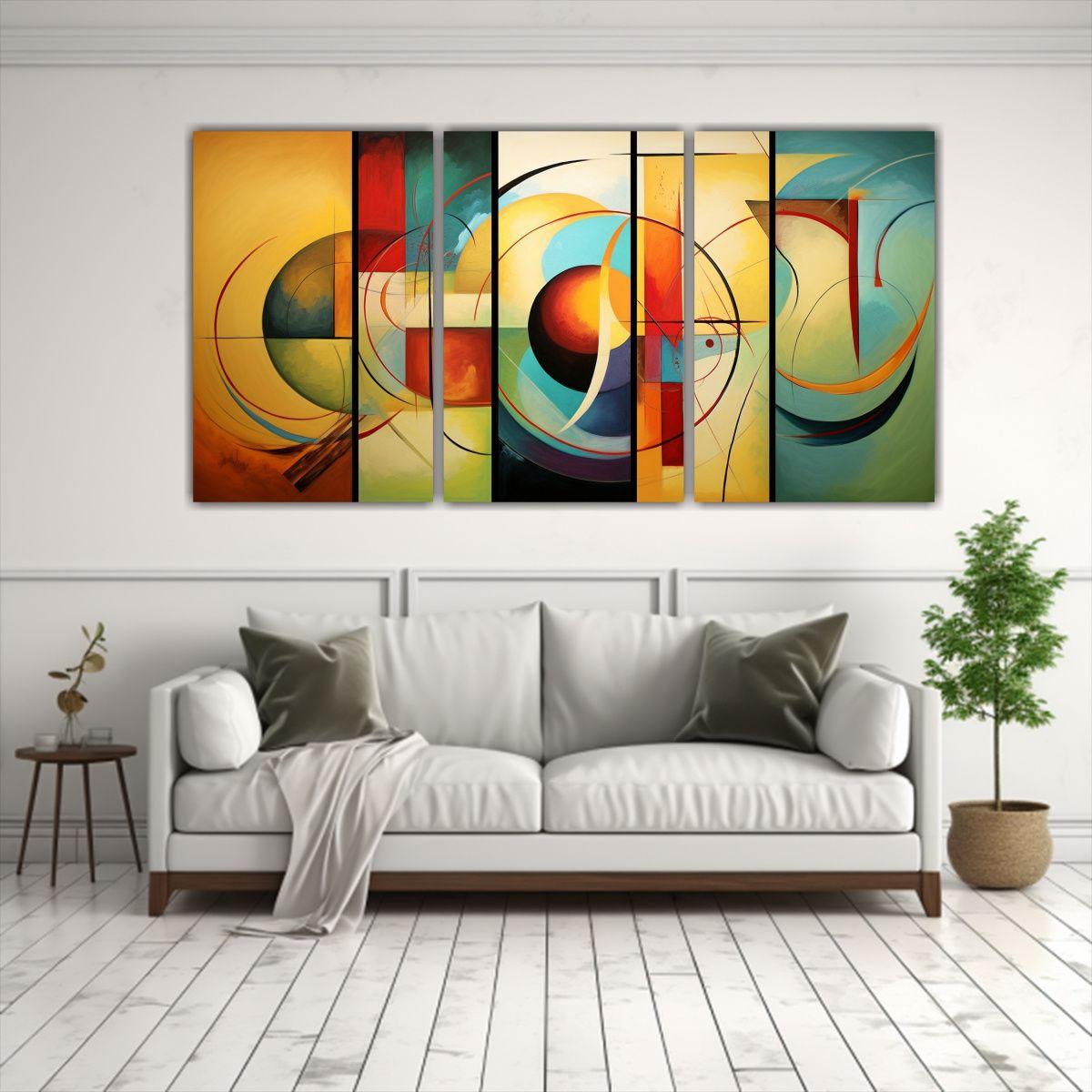 Cuadros Abstractos Para Decorar Con Estilo 240x120 Cm-2