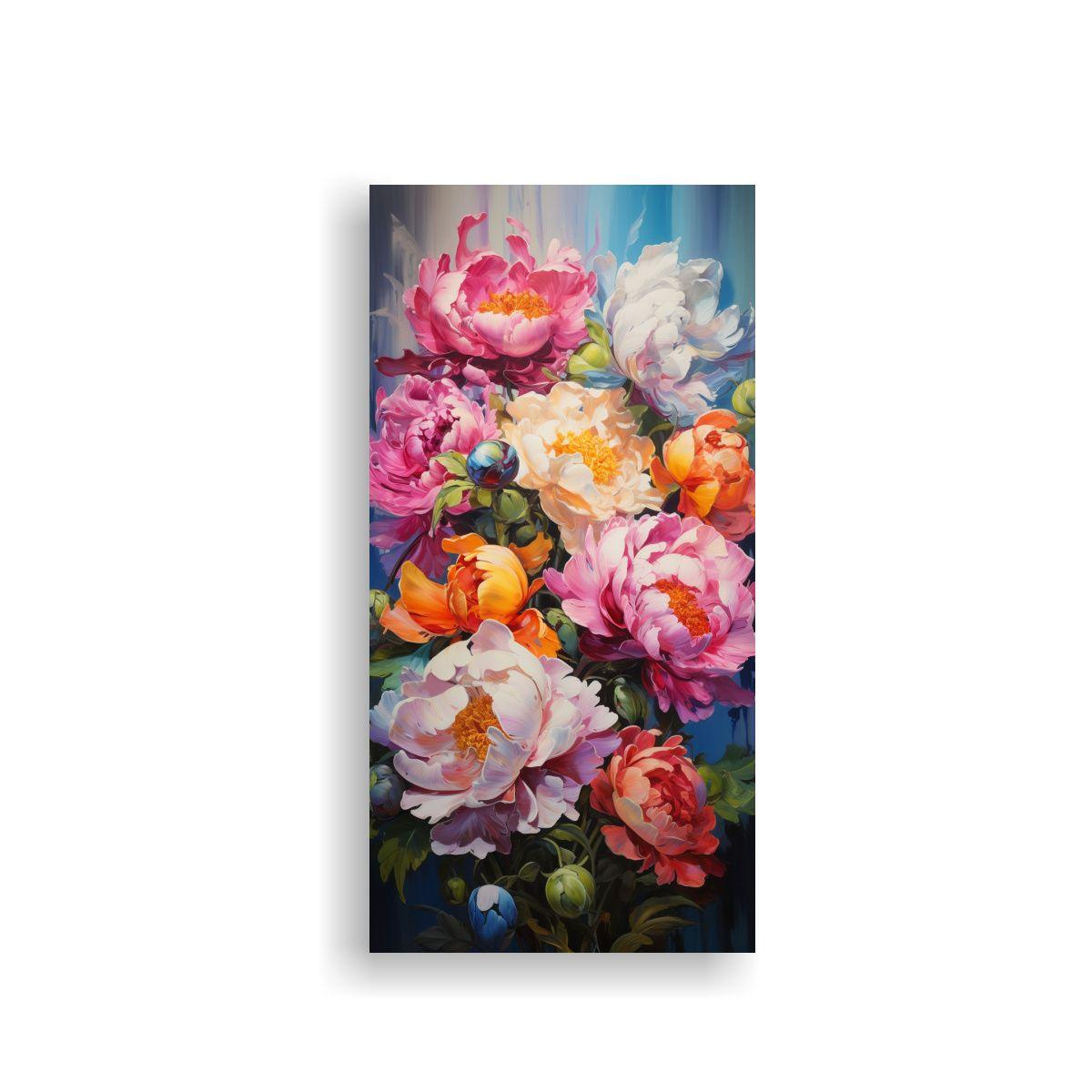 Pintura En Lienzo Arte Expresión Armonía 30x60cm-0
