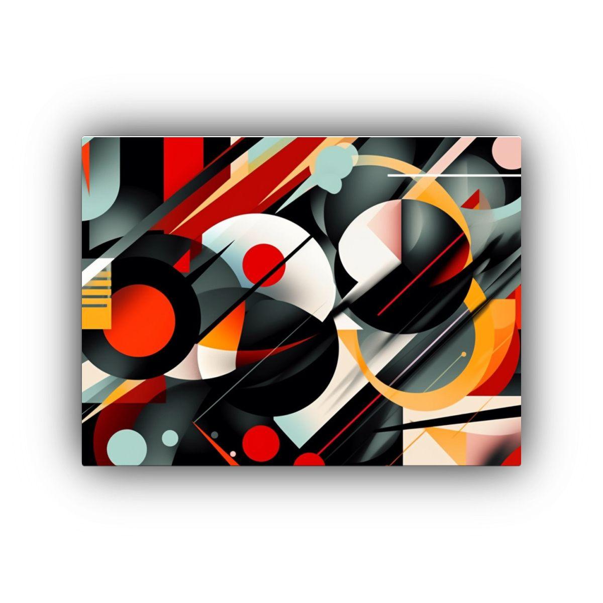 Pinturas Decorativas De Arte Abstracto Horizontal De Vicente 90x60cm-0